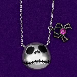 Disney Nightmare Before Christmas Jack with Spider Necklace, Charmed Aroma